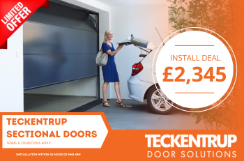 LOCAL PRICE Sectional Door & Installation for just £2345